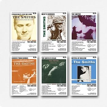 Amazon.co.jp: beeto The Smiths アルバム 6枚セット ポスター